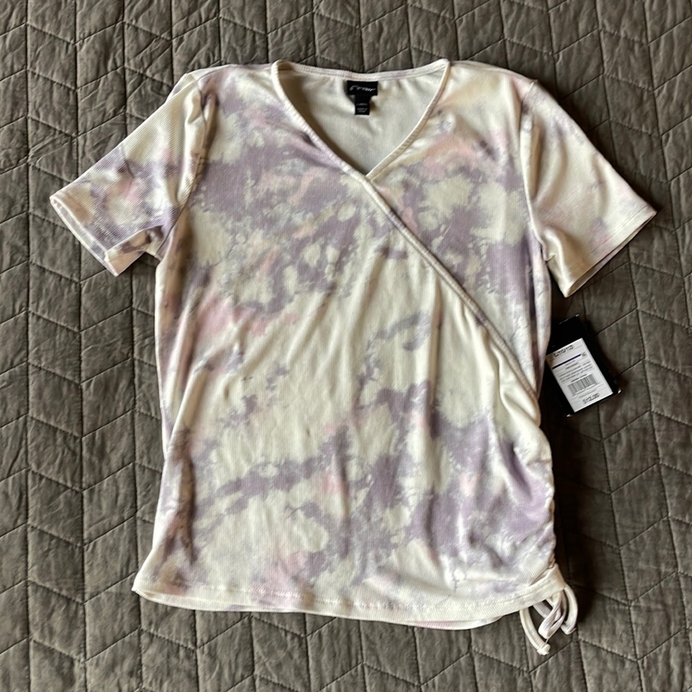 Girls tie dye tee